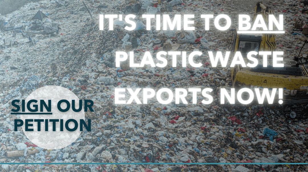 It's time to ban platic waste exports now